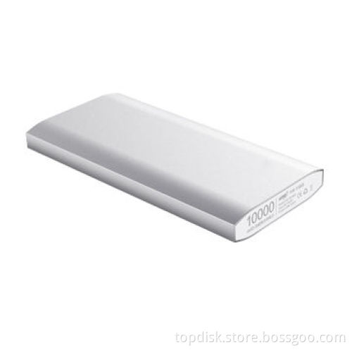 10000mAh capacity dual USB port mobile phone chargers，power bank for mobile devices